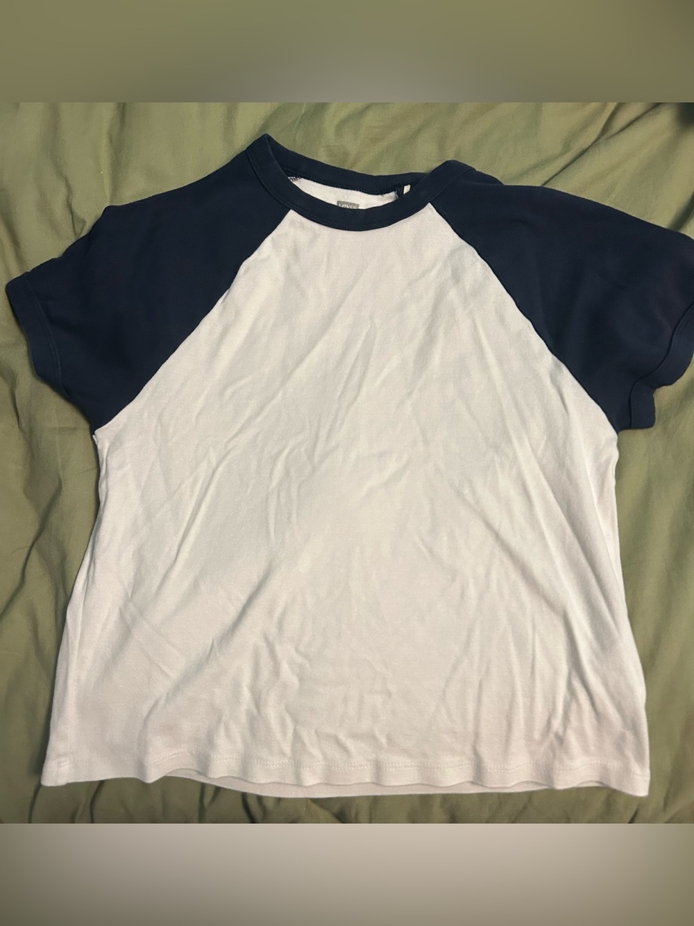 Levi’s Women's Navy & White Raglan Tee